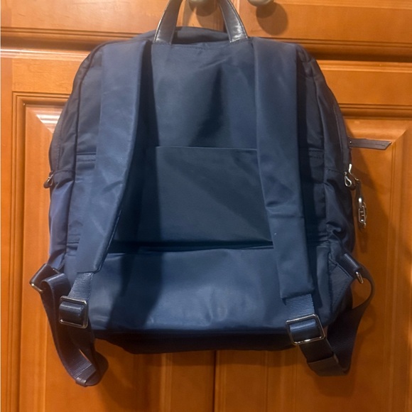 TUMI Voyageur Navy Blue Nylon Backpack Bag main image 7